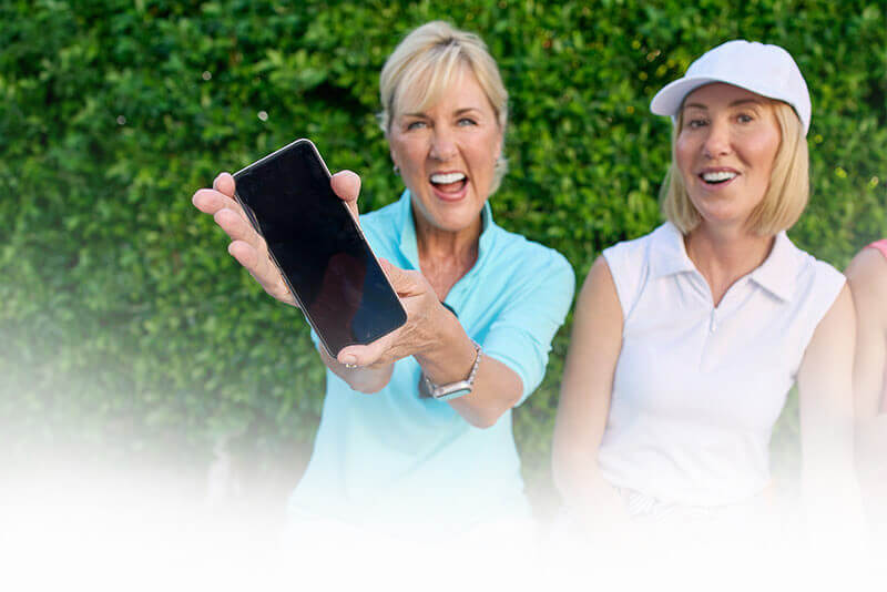 Consumer Cellular Wireless Service for Sharing Moments Outdoors